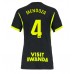 Atletico Madrid Rodrigo Mendoza #4 Dámské Venkovní Dres 2026-27 Krátkým Rukávem Atletico Madrid Rodrigo Mendoza #4 Dámské Venkovní Dres 2026-27 Krátkým Rukávem